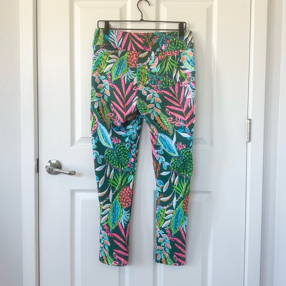 Lilly Pulitzer Corso Sunshine Jungle 28" Women's Golf Pants - Picture 5 of 9